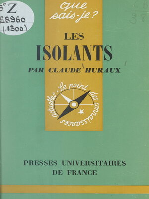cover image of Les isolants
